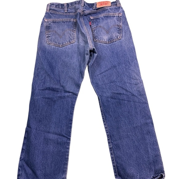 Vintage Levi’s 501XX button fly straight leg denim 34 x 28 - Picture 2 of 7